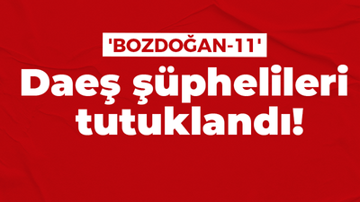 'BOZDOĞAN-11' operasyonlarında 33 şüpheli yakalandı.