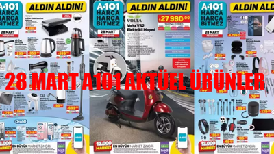 A101 AKTÜEL 28 MART 2024 PERŞEMBE ÜRÜNLERİ: 28 Mart A101 Kataloğu Bayram Çikolatası Satışa Çıktı! A101 Katalog Bu Hafta Volta Elektrikli Araç 27.990 TL Kaçmaz