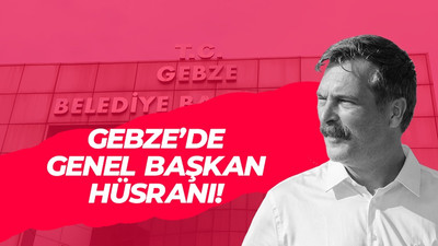 Gebze’de genel başkan hüsranı