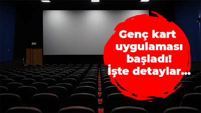 Genç kart uygulaması başladı! İşte detaylar...