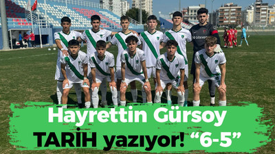 Hayrettin Gürsoy tarih yazıyor! “6-5”