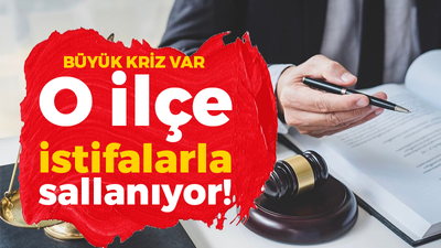 Kriz var, çekilen çekilene! O ilçe istifalarla sallanıyor, üç ismi hedef aldı!