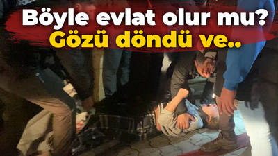 Böyle evlat olur mu? Gözü döndü ve..