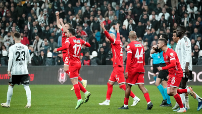 Kardeş Antalya yine Beşiktaş’ın kabusu oldu! “1-2”