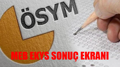 MEB EKYS SONUÇ SORGULAMA EKRANI: EKYS Sonucu Nasıl Bakılır? 2024 MEB EKYS Sonuçları TIKLA ÖĞREN! ÖSYM AİS EKYS Sonuç Sorgulama