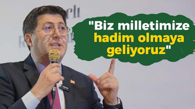 Mutlu; "Biz milletimize hadim olmaya geliyoruz"