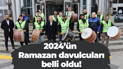 İzmit’in Ramazan davulcuları belli oldu