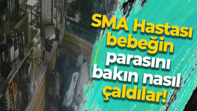 SMA Hastası çocuğun parasını bakın nasıl çaldılar!