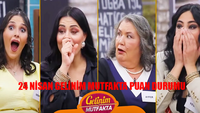 24 NİSAN GELİNİM MUTFAKTA PUAN DURUMU TIKLA ÖĞREN: 24 Nisan Gelinim Mutfakta Bugün Kim Birinci Oldu? Gelinim Mutfakta Çeyreği Kim Aldı?