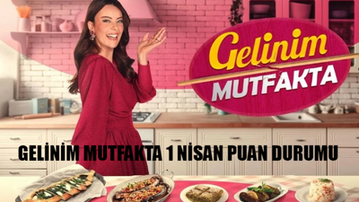 GELİNİM MUTFAKTA BUGÜN ÇEYREĞİ KİM ALDI TIKLA ÖĞREN: 1 Nisan Gelinim Mutfakta Puan Durumu! Gelinim Mutfakta Bugün Kim 1. Oldu?