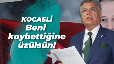 YRP Büyükşehir Adayı Doğan Aydal'dan şok açıklama: Kocaeli beni kaybettiğine üzülsün