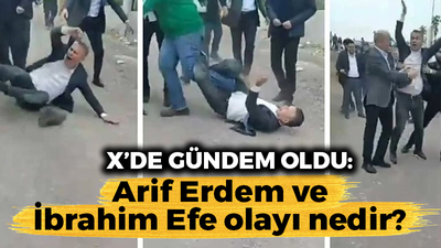 X'de gündem oldu: Arif Erdem ve İbrahim Efe olayı nedir?