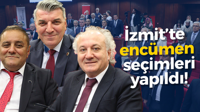 İzmit’te encümen seçimleri yapıldı!