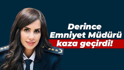 Derince Emniyet Müdürü kaza geçirdi!