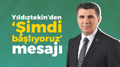 Gencay Yıldıztekin’den ‘Şimdi başlıyoruz’ mesajı