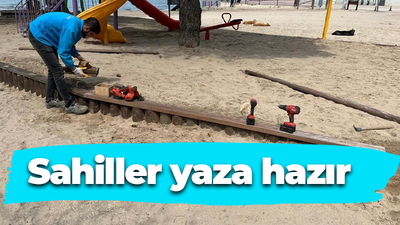 Sahiller yaza hazır