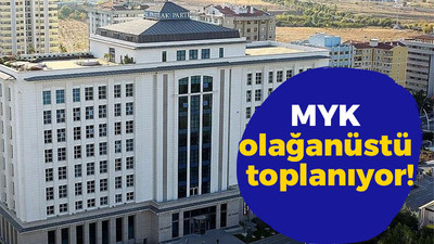 MYK olağanüstü toplanıyor!