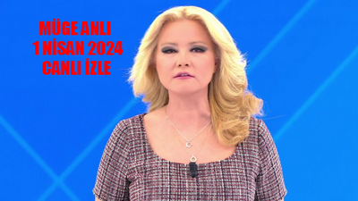 MÜGE ANLI 1 NİSAN CANLI İZLE LİNKİ: Müge Anlı Bugünkü Yayını Canlı İzle Youtube! ATV Canlı Yayın İzle 2024 Bugün Müge Anlı Tatlı Sert