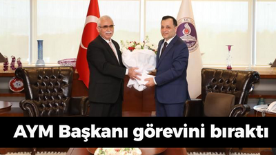 AYM Başkanı görevini bıraktı