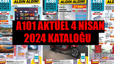 A101 AKTÜEL 4 NİSAN 2024 KATALOĞU ÇIKTI: A101 Katalog Bu Hafta Perşembe Volta VSM A101 14.990 TL Kaçmaz Fiyat! 4 Nisan A101 Kataloğu Beyaz Eşya Fiyatları