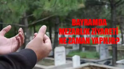 BAYRAMDA MEZARLIK ZİYARETİ: Mezarlık Ziyareti Bayramda Ne Zaman Yapılır? Bayramda Mezarlık Ziyareti Okunacak Dua