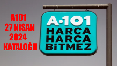 27 NİSAN A101 KATALOĞU 2024 KAÇMAZ: A101 Hafta Sonu İndirimleri Sucuk, Kaşar Peyniri, Tuvalet Kağıdı İndirimli Fiyattan Satışta! A101 Aldın Aldın 30'lu Yumurta 69,50 TL