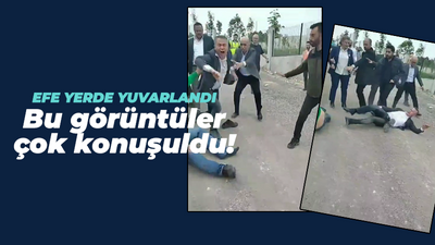 İbrahim Efe yuvarlandı… Bu görüntüler çok konuşuldu!