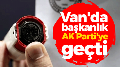 Van'da başkanlık AK Parti'ye geçti