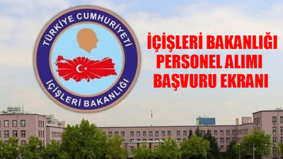 İÇİŞLERİ BAKANLIĞI 1608 PERSONEL ALIMI BAŞVURU EKRANI: İçişleri Bakanlığı Personel Alımı Şartları! İçişleri Bakanlığı Başvurusu Nasıl Yapılır?