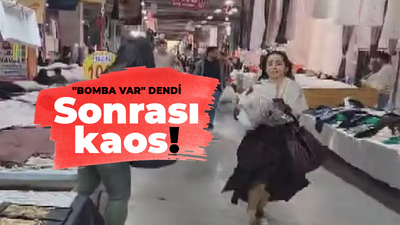 İstanbul'da kaos! Bomba var dendi: Pazarda çok büyük panik