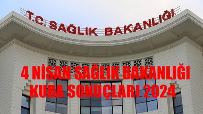 SAĞLIK BAKANLIĞI KURA SONUCU 2024 ÖĞRENME EKRANI: Sağlık Bakanlığı 8000 İşçi Kura Sonuçları! 4 Nisan Sağlık Bakanlığı Kura Çekimi Canlı Yayın İzle