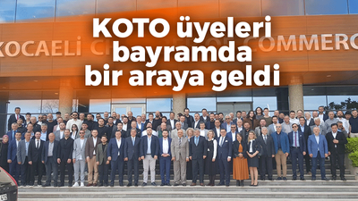 KOTO üyeleri bayramda bir araya geldi