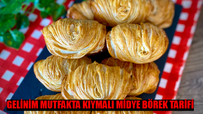 GELİNİM MUTFAKTA KIYMALI MİDYE BÖREK TARİFİ: Kıymalı Midye Börek Nasıl Yapılır? (22 Mayıs 2024 Çarşamba) Gelinim Mutfakta Kıymalı Midye Börek