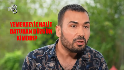 Zuhal Topal Yemekteyiz Batuhan Kim? Yemekteyiz Halit Batuhan Düzgün Kaç Yaşında, Ne İş Yapıyor? Yemekteyiz Halit Batuhan Düzgün Instagram