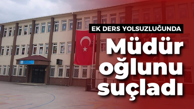 Kocaeli'deki ek ders yolsuzluğu gittikçe garipleşiyor! Müdür oğlunu suçladı