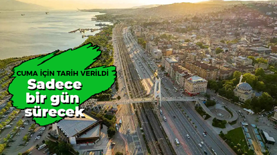 Kocaeli dikkat! Cuma'ya için tarih verildi. Sadece bir gün sürecek