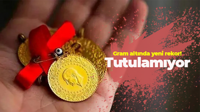 Gram altında yeni rekor! Altın yükselmeye devam ediyor