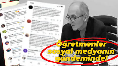 Öğretmenler sosyal medyanın gündeminde!