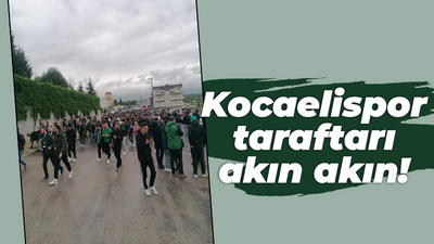 Kocaelispor taraftarı akın akın!