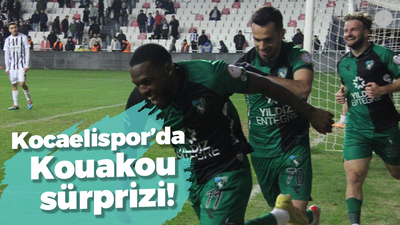 Kocaelispor’da Kouakou sürprizi!