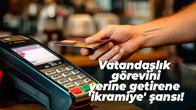 Vatandaşlık görevini yerine getirene 'ikramiye' şansı!