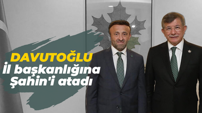 Davutoğlu, Kocaeli’ye Erdal Şahin’i atadı