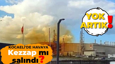 Yok artık dedirten iddia: Kocaeli'de havaya kezzap salındı!