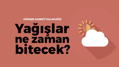 Kocaeli’de bu hafta hava nasıl olacak? Yağışlar ne zaman bitecek?