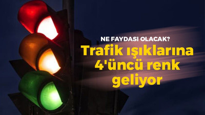 Ne faydası olacak? Trafik ışıklarına 4'üncü renk geliyor