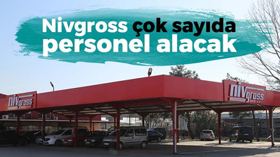 Nivgross çok sayıda kasiyer alacak… İşte şartları