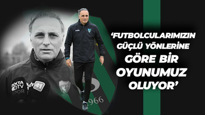 Mustafa Gürsel: Futbolcularımızın güçlü yönlerine göre bir oyunumuz oluyor