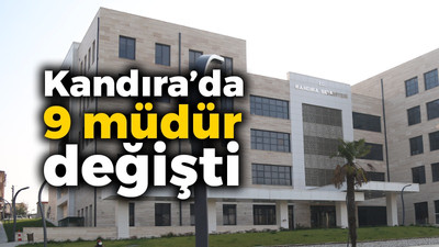 Kandıra Belediyesi'nde 9 müdür değişti! İşte gidenler gelenler…