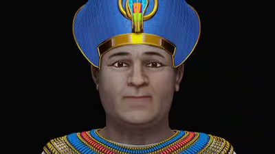 Yeryüzünün gelmiş geçmiş en zengin insanı olarak bilinen ve Tutankhamun'un büyükbabası olan III. AMONTOHEP'in yüzü ortaya çıktı