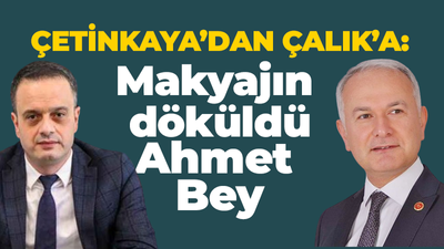 Mesut Çetinkaya’dan Ahmet Çalık’a: Makyajın döküldü Ahmet Bey